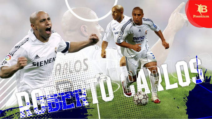 Roberto Carlos và huyền thoại hậu vệ cánh brazil real madrid