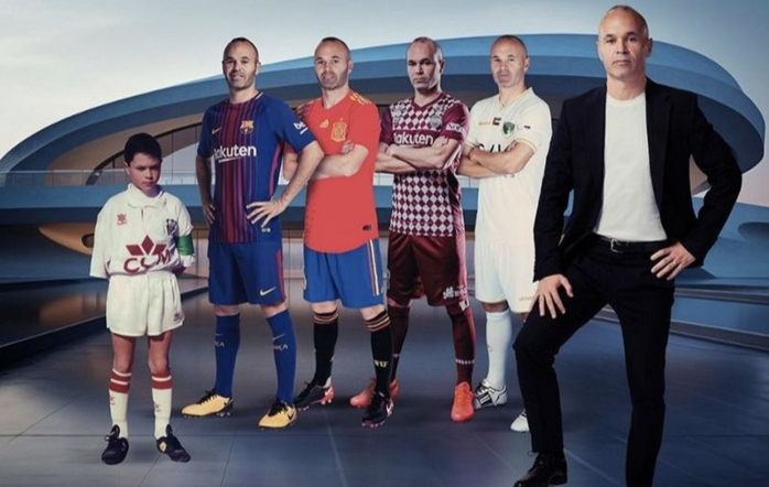 Andrés Iniesta và vẻ đẹp tinh tế của bóng đá barcelona